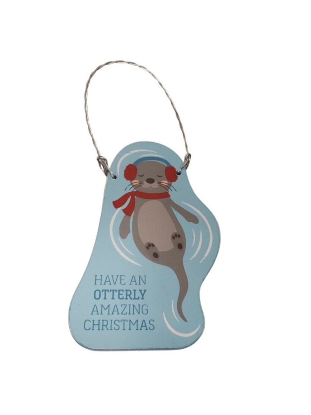 Otter-Themed Christmas Ornament Have An Otterly Amazing Christmas PBK Gift